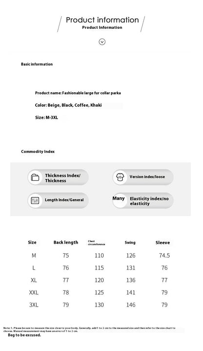 Parka  di media lunghezza disponibile in varie colorazioni M,L,XL,2XL,3XL