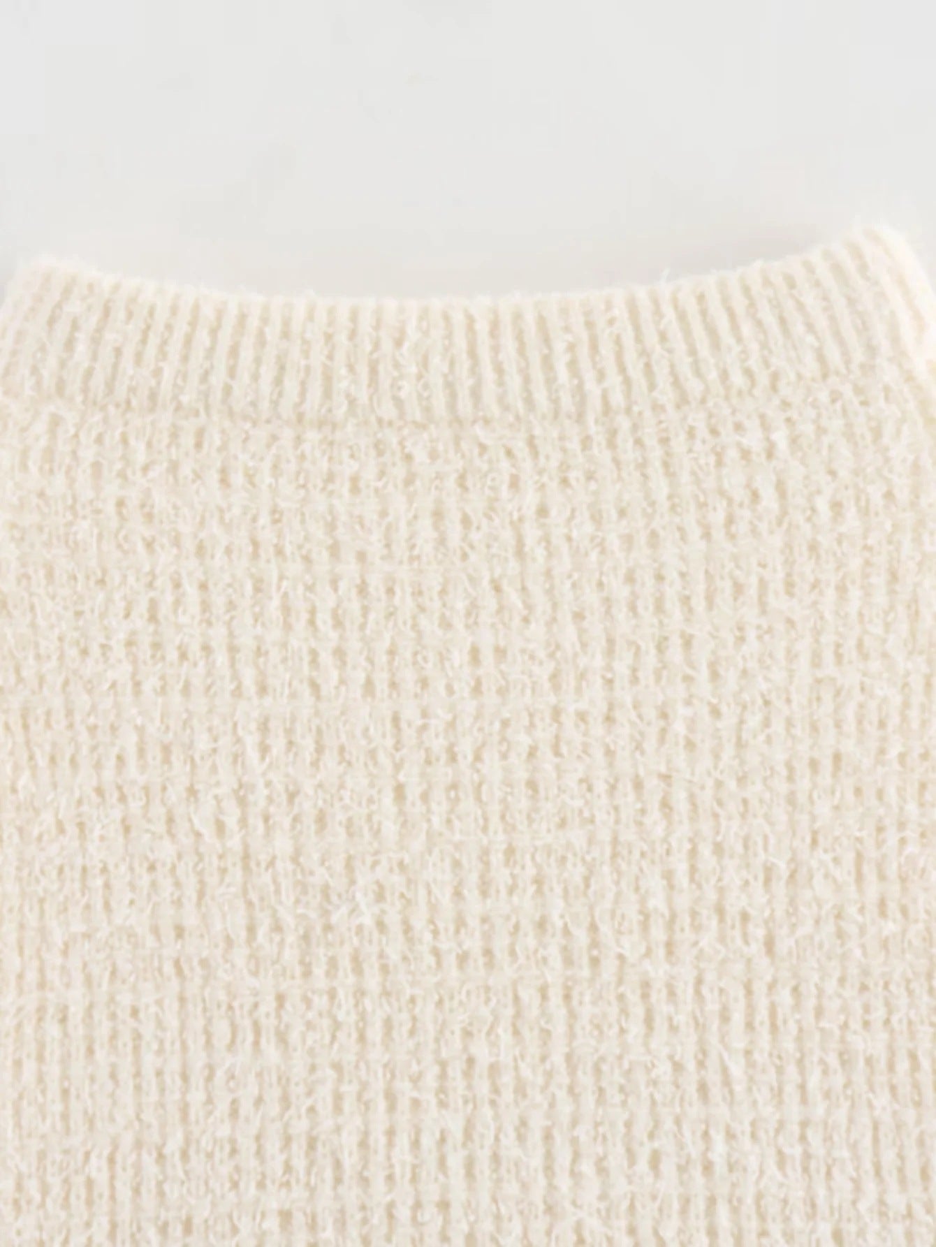 Completo  Classico, comodo, gonna in maglia e Cardigan,S,M,L