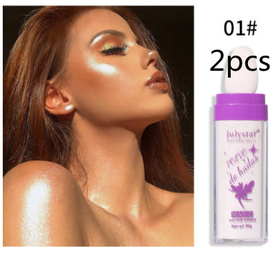 Illuminante in polvere per corpo e capelli