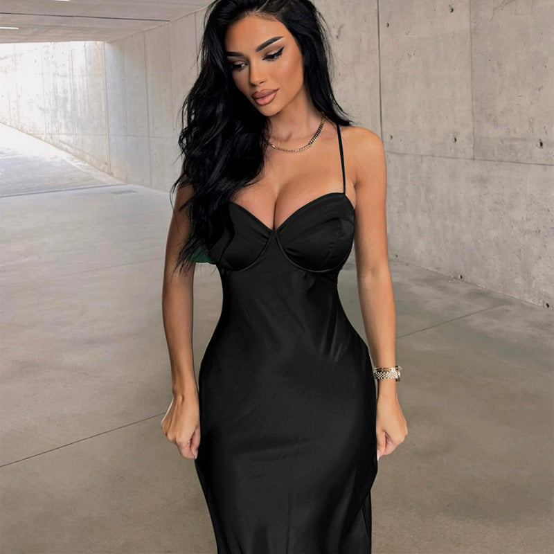 Satin Dress