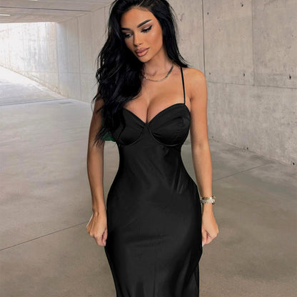 Satin Dress