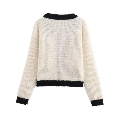 Completo  Classico, comodo, gonna in maglia e Cardigan,S,M,L